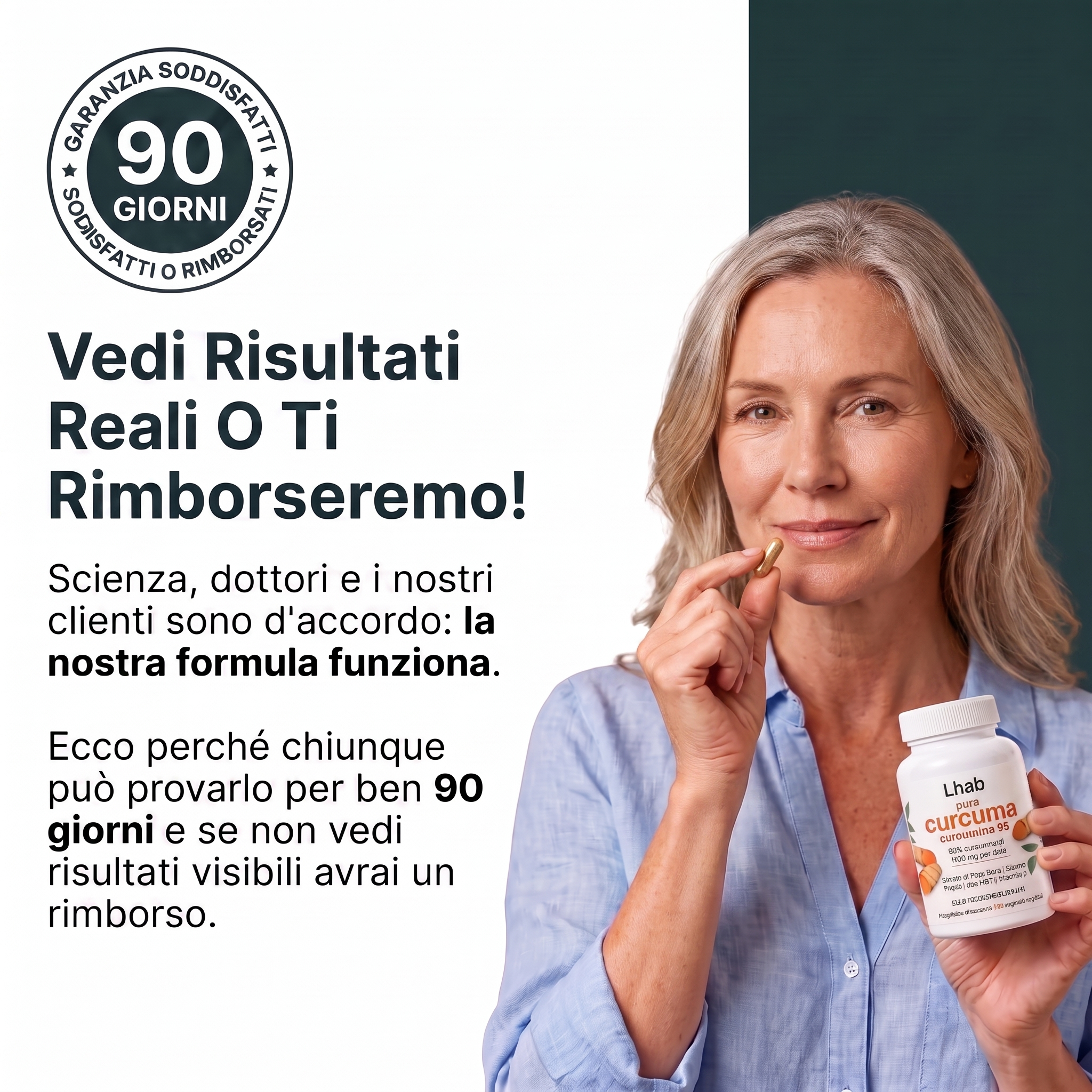 Ritrova Mobilità e Benessere Articolare - Curcuma (1000mg)