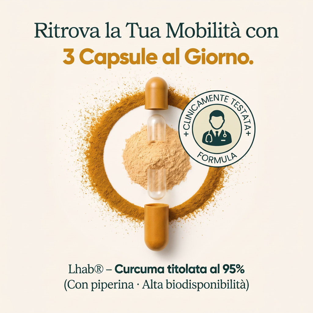 Ritrova Mobilità e Benessere Articolare - Curcuma (1000mg)