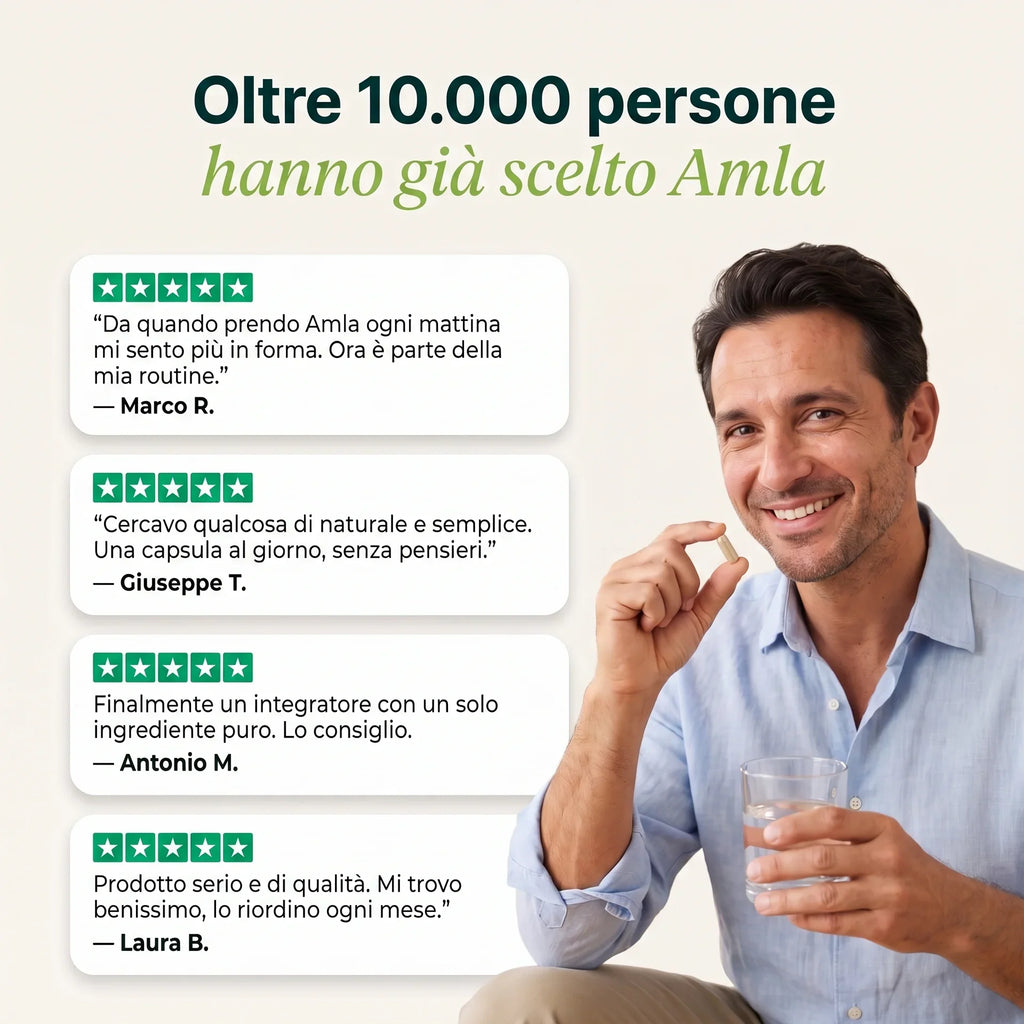 Amla - Antiossidante naturale 1.000 mg
